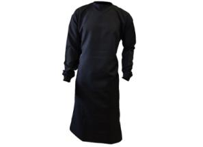 قیمت گان پزشکی مشکی + مشخصات بسته بندی عمده و ارزان