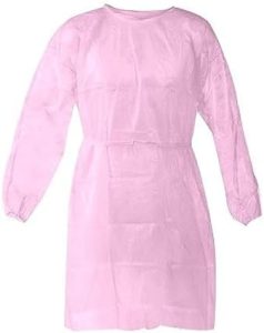 سفارش آنلاین گان یکبار مصرف صورتی به صرفه